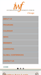 Mobile Screenshot of iwfchicago.org